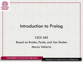 introductions to prolog introductions to prolog