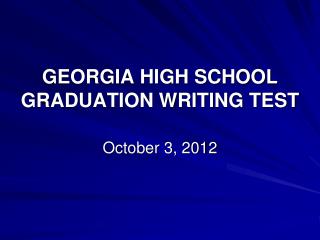 georgia high school writing test prompts All students seeking a georgia high school diploma are required to pass a set of state-mandated tests that assess students in the areas of writing, reading. georgia high school writing test prompts All students seeking a georgia high school diploma are required to pass a set of state-mandated tests that assess students in the areas of writing, reading.
