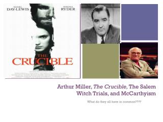 essay on the salem witch trials and mccarthyism essay on the salem witch trials and mccarthyism