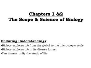 PPT AP BIOLOGY Chapters 4 5 PowerPoint Presentation ID 462200