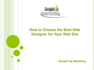 How to Choose the Best Web Designer for Your Web Site?