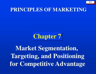 Principles of marketing powerpoint