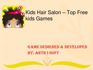 Kids Hair Salon - Free kids Game