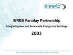 INREB Faraday Partnership
