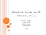 End-of-Life Care in the ICU