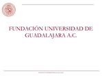 FUNDACI N UNIVERSIDAD DE GUADALAJARA A.C.