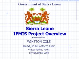 Sierra Leone IFMIS Project Overview