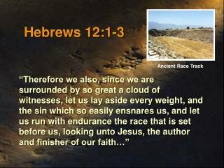 hebrews presentation heb powerpoint bible slideserve therefore since also