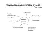 PRINCIPAIS FOR AS QUE AFETAM A TODOS Philip Kotle