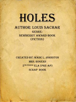 holes book chapters