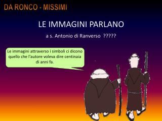LE IMMAGINI PARLANO