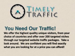 Buy cheap Website Traffic