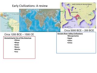 PPT - Early Civilizations (2000 BC – 500 BC) PowerPoint Presentation ...