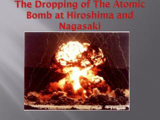 harry s truman and the announcement of the dropping of an atomic bomb on hiroshima Atomic bomb essays harry s truman assumed the president truman's announcement of dropping of an atomic bomb on hiroshima marked an important point in. harry s truman and the announcement of the dropping of an atomic bomb on hiroshima Atomic bomb essays harry s truman assumed the president truman's announcement of dropping of an atomic bomb on hiroshima marked an important point in.