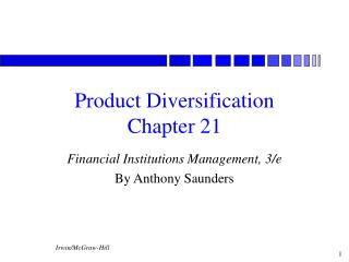 Product diversification strategy ppt