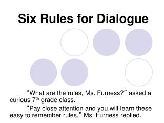powerpoint presentation on dialogue writing powerpoint presentation on dialogue writing