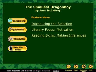 The Smallest Dragonboy by Anne McCaffrey The Smallest Dragonboy by Anne McCaffrey