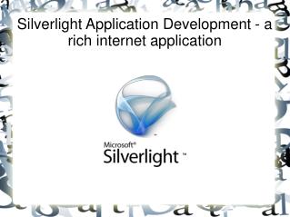 Silverlight Application Development