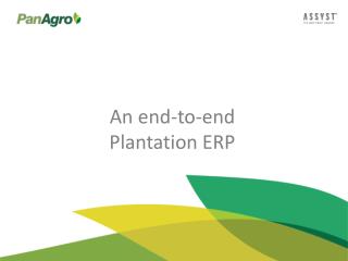 Farm ERP Software - PanAgro