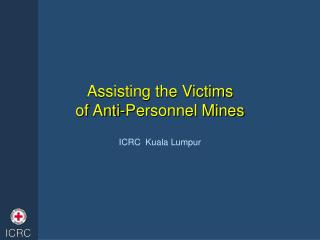 Assisting the Victims of Anti-Personnel Mines