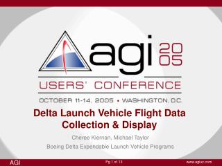 Delta Launch Vehicle Flight Data Collection &amp; Display