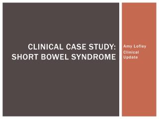 short case study on down syndrome