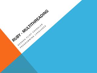 Ruby - MultiThreading