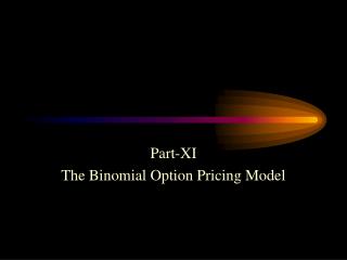 binomial options pricing model ppt