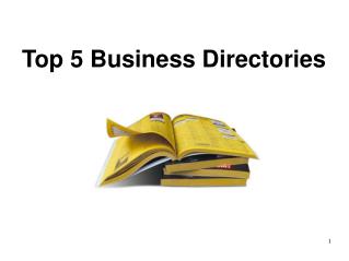 Top 5 Business Directories