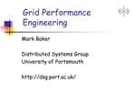 Grid Performance Engineering