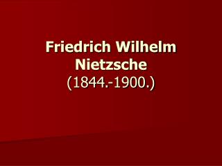 PPT - Friedrich Wilhelm August Froebel PowerPoint ...