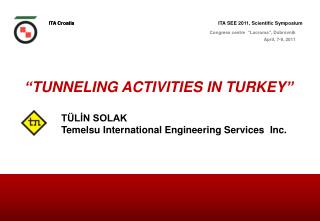 TÜLİN SOLAK Temelsu International Engineering Services Inc.