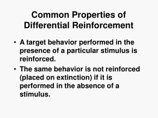 differential reinforcement of alternative behavior examples