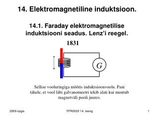 14. Elektromagnetiline induktsioon.