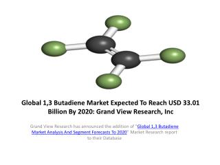 Global 1,3 Butadiene Market to 2020 –Grand View Research,Inc