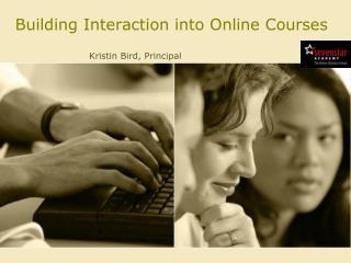 Building Interaction into Online Courses