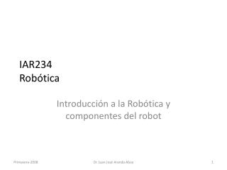 IAR234 Robótica