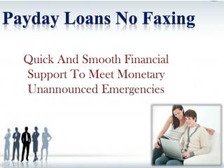 payday loans that don't check credit