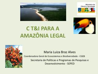 C T&amp;I PARA A AMAZÔNIA LEGAL