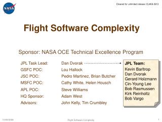 Flight Software Complexity