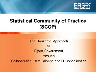 Statistical Community of Practice (SCOP)