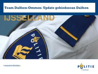Team Dalfsen-Ommen: Update gebiedsscan Dalfsen