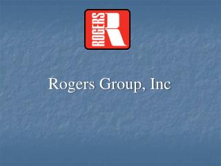 Rogers Group, Inc