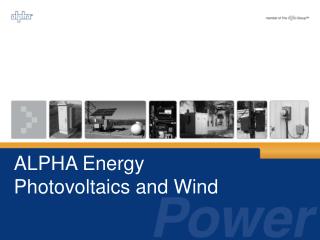 ALPHA Energy Photovoltaics and Wind