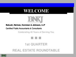 Babush, Neiman, Kornman &amp; Johnson, LLP Certified Public Accountants &amp; Consultants