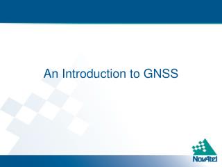 An Introduction to GNSS