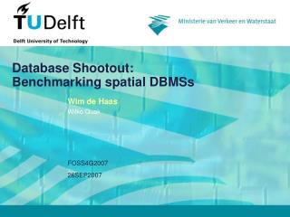 Database Shootout: Benchmarking spatial DBMSs