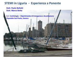 STEMI in Liguria - Esperienza a Ponente