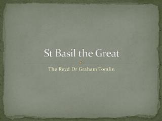 St Basil the Great