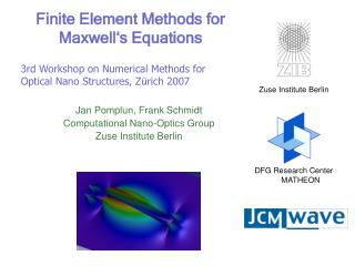 Finite Element Methods for Maxwell‘s Equations